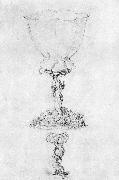 Albrecht Durer Design of a Goblet with a Variant of the Base oil on canvas